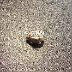 Pandora Silver Airplane Charm Bracelet